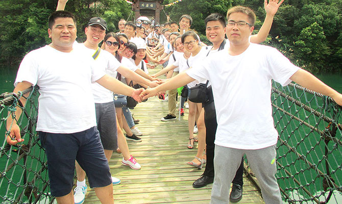 大理物聯網卡平臺之搜浪團隊柘林湖出游